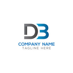 Initial DB Letter Logo With Creative Modern Business Typography Vector Template. Creative Letter DB Logo Vector.