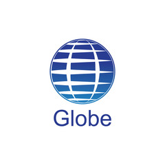 globe logo and icon Vector design Template-Vector