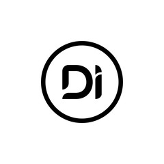Initial DI Letter Logo With Creative Modern Business Typography Vector Template. Creative Letter DI Logo Vector.