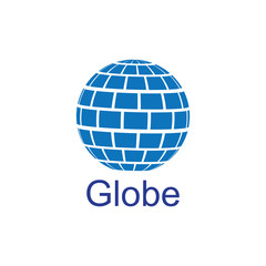 globe logo and icon Vector design Template-Vector