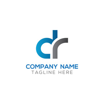 Initial DR Letter Logo With Creative Modern Business Typography Vector Template. Creative Letter DR Logo Vector.