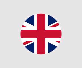 United Kingdom Flag. Official flag of United Kingdom. Vector illustration.