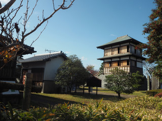 田中城跡地、藤枝、ふじえだ、焼津、やいづ、YAIZU、FUJIEDA、紅葉、和風、古民家、