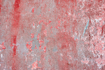 Texture of a concrete wall with cracks and scratches which can be used as a background
