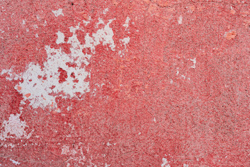 Texture of a concrete wall with cracks and scratches which can be used as a background