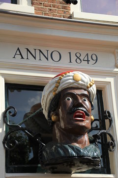 Haarlem, the Netherlands - August 6th 2015: Pharmacist Gaper sign