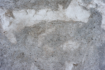 Texture of a concrete wall with cracks and scratches which can be used as a background