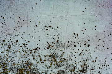 Texture of a concrete wall with cracks and scratches which can be used as a background