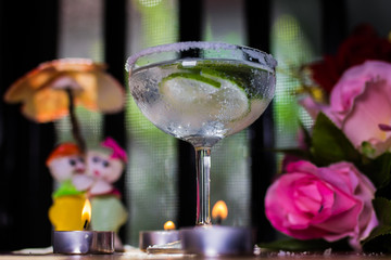 cocktails collection, Caipirinha refreshing and delicious cocktail.