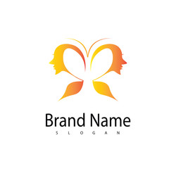 Butterfly Logo Icon Symbol Isolated