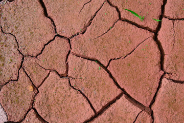 surface of dracked ground texture background