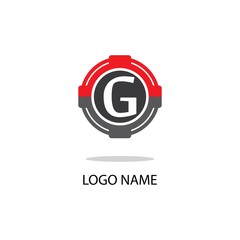 G LOGO VECTOR ART MODERN BUSINESS