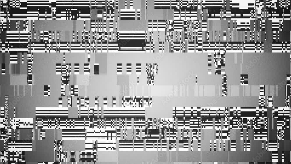 Poster digital noise screen pixel running motion background
