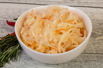 Pickled cabbage - sauerkraut