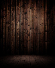 dark empty interior room. may used as background.