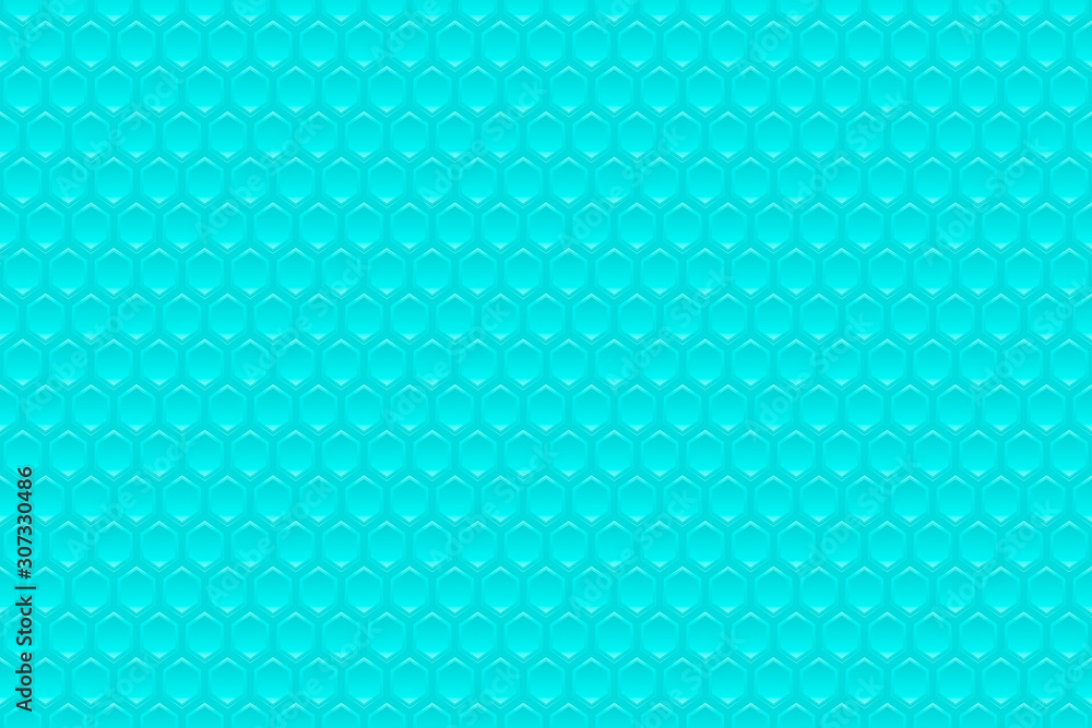 Poster hexagon grid cell illustration. abstract hexagonal background.