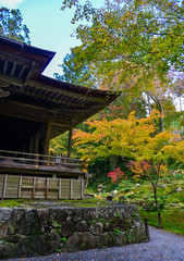 Ancient temple in Kyoto, Japan