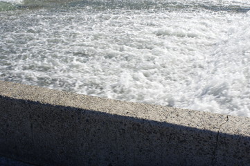 速い水の流れ