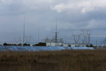 view of photovoltaic power station