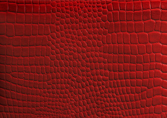 red leather textured background