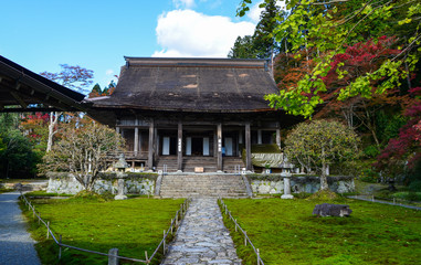 Fototapeta na wymiar Ancient temple in Kyoto, Japan