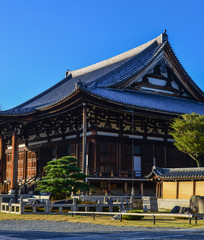 Fototapeta premium Ancient temple in Kyoto, Japan
