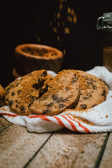 Homemade Chocolate Chip Cookies with Speculoos belgian biscuit