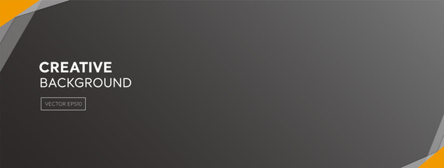 Dark brown gradient banner background