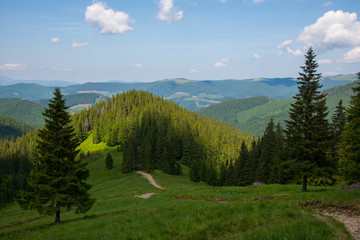 Picturesque Carpathian landscape