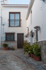 Calle Típica de un pueblo Andaluz