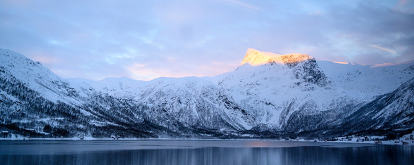 Mountains in Lofoten, Norway