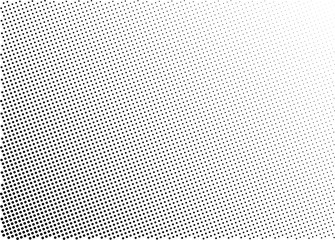 Abstract halftone dotted background. Monochrome pattern with dot and circles.  Vector modern futuristic texture for posters, sites, business cards, postcards, interior design, labels and stickers.