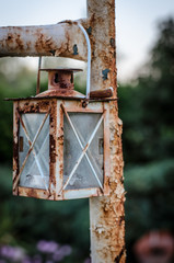 a really old lamp