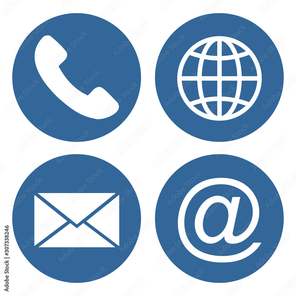 Poster website icon set vector design symbol