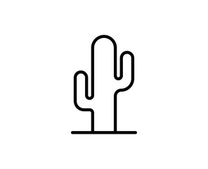 Flat line icon