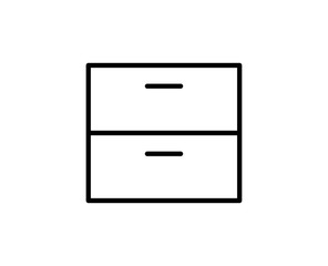 Cabinet line icon