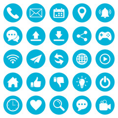 website icon set vector design symbol