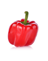 Sweet pepper isolated on white background