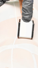 Vaccuum massage procedure. Anti cellulite lpg treatment. Cosmetology slimming. Medical device....
