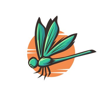 recommend clip art: dragonfly insect nature vector background