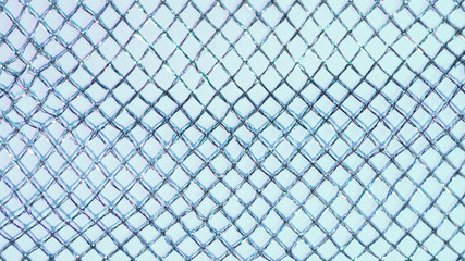 Mesh pattern on a blue background, the banner background image.