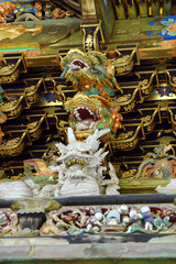 Detail of Japanese shrine