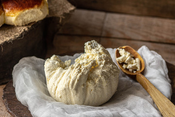 Organic Farming Cottage cheese  with homemade buns