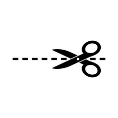 scissor icon vector design template