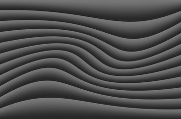 Fondo gris de pliegues curvados.  © Gabrieuskal