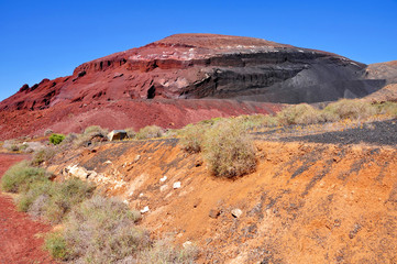 Roter Vulkan