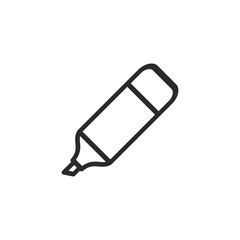 Fototapeta premium Highlighter Icon Vector Illustration