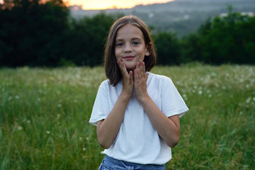 Fototapeta premium portrait of young woman
