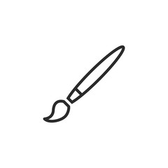 Paint Brush Icon Vector Illustration