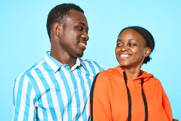 portrait of a man and woman